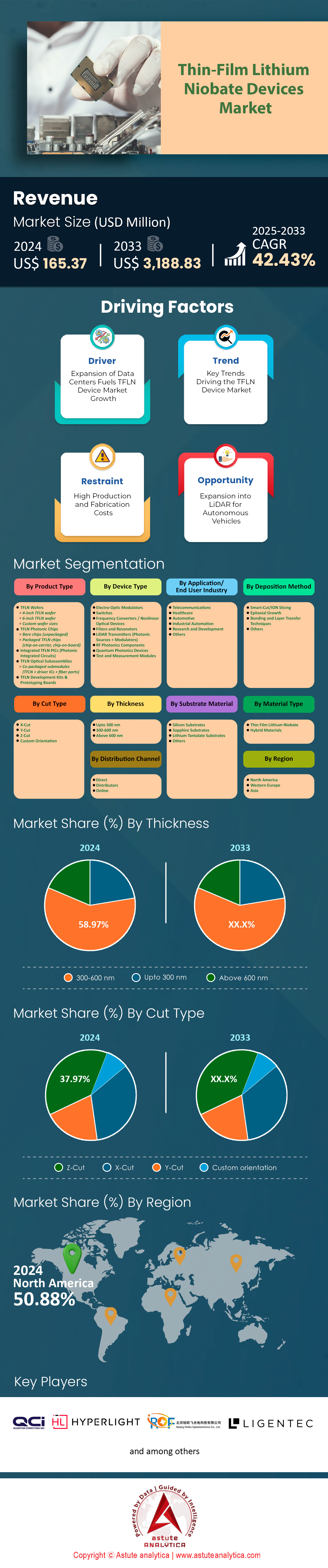 薄型リチウムニオベートデバイス市場